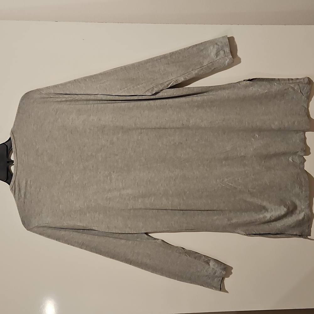 Only One Because It's A Passial Gray Open Front Cardigan XL Lightweight - Picture 8 of 11